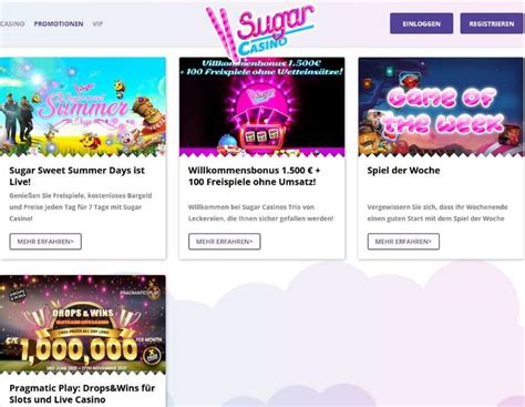 sugar casino freispiele deutschen Casino Test 2023